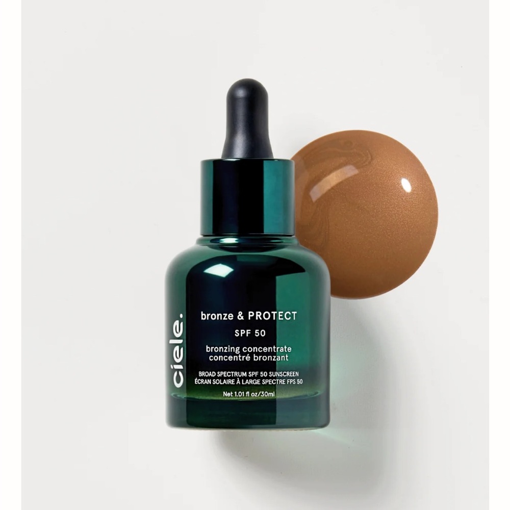 Black and Brown Suncare Serum with Skincare Benefits